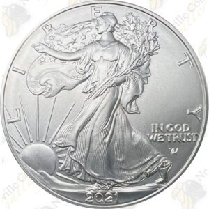 2021 (Type 2) 1 OZ AMERICAN SILVER EAGLE - BU