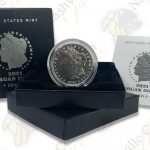 2021-D Morgan Silver Dollar with box and COA -- .858 oz pure silver.