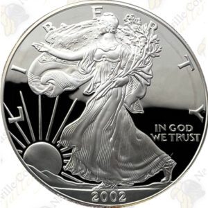 2002 1-oz Proof American Silver Eagle