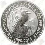 2015 Australian Kookaburra - 1 ounce .999 Fine Silver