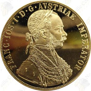 Austrian Gold Four Ducats - .4430 oz Pure Gold