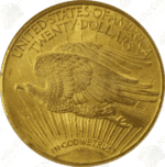 $20 Gold St. Gaudens