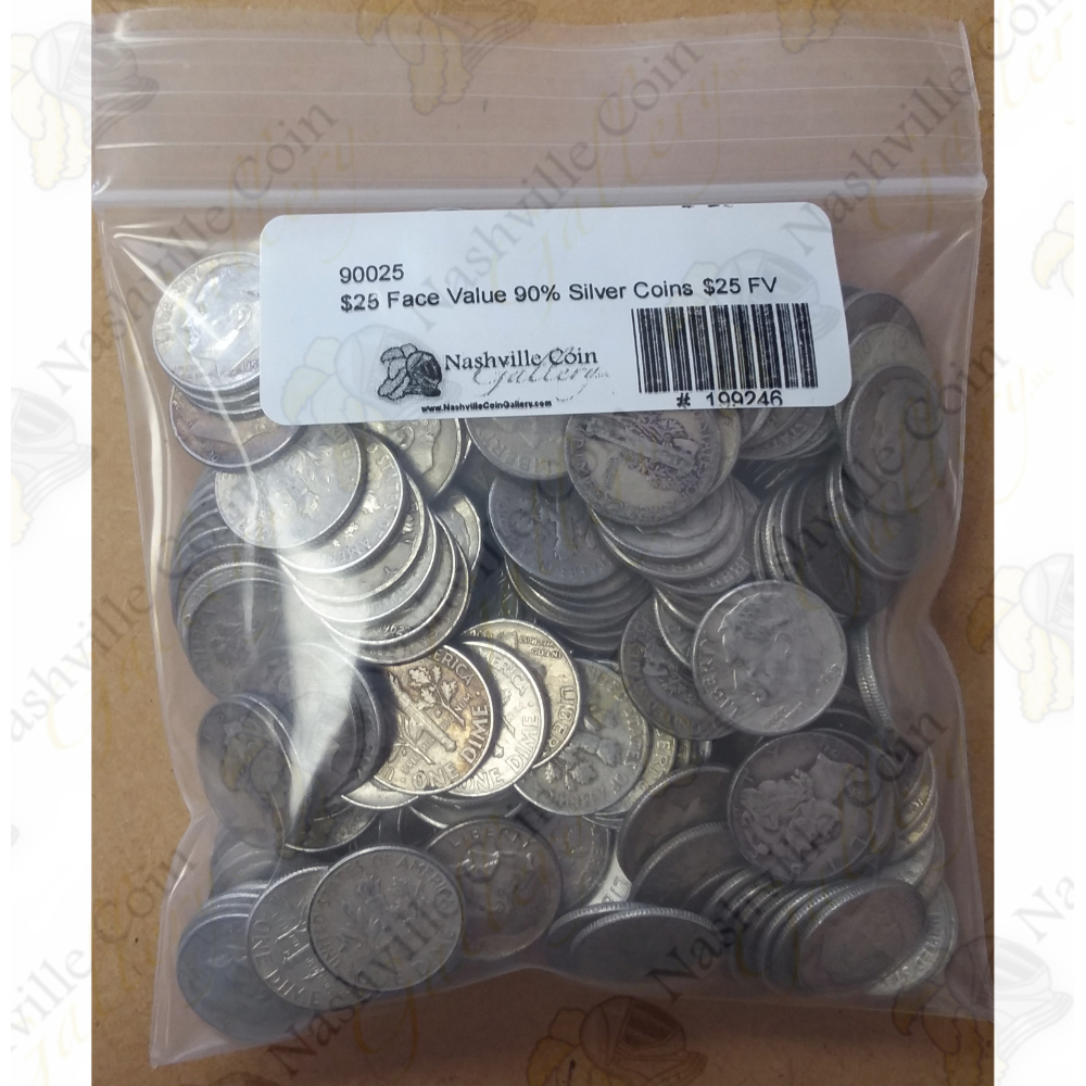 Save up to 5% on 4+ 90% Junk US Silver Coins Pre 1965 Standard 1/2 oz Lots