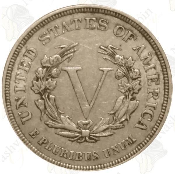 1883 "No CENTS" 5c Liberty Nickel