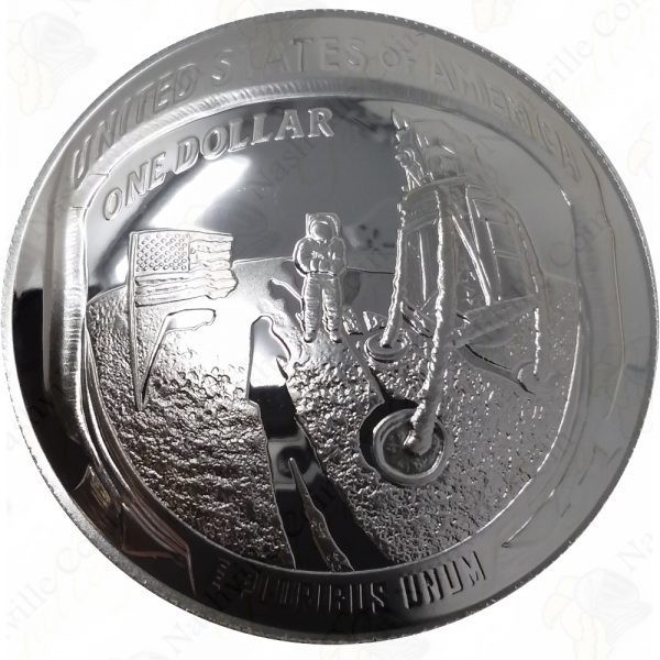 2019 Apollo 11 Commemorative Proof Silver Dollar
