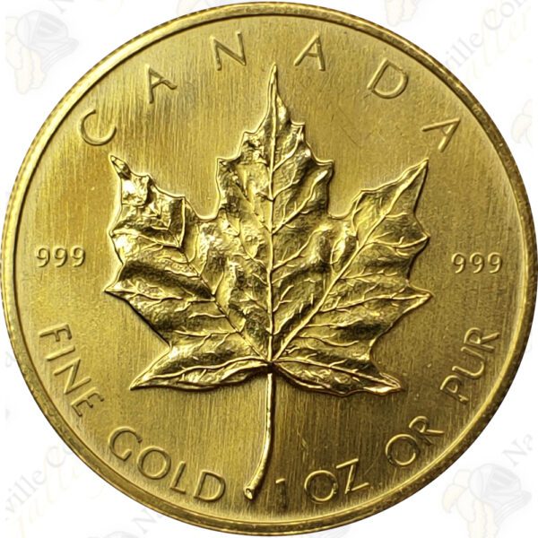 Canada 1 oz gold Maple Leaf