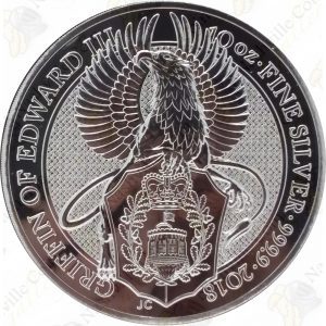 Queens Beasts Series - 10 oz coins
