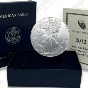 2012-W Burnished Uncirculated Silver Eagle