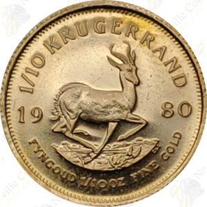 South Africa 1/10 oz gold Krugerrand