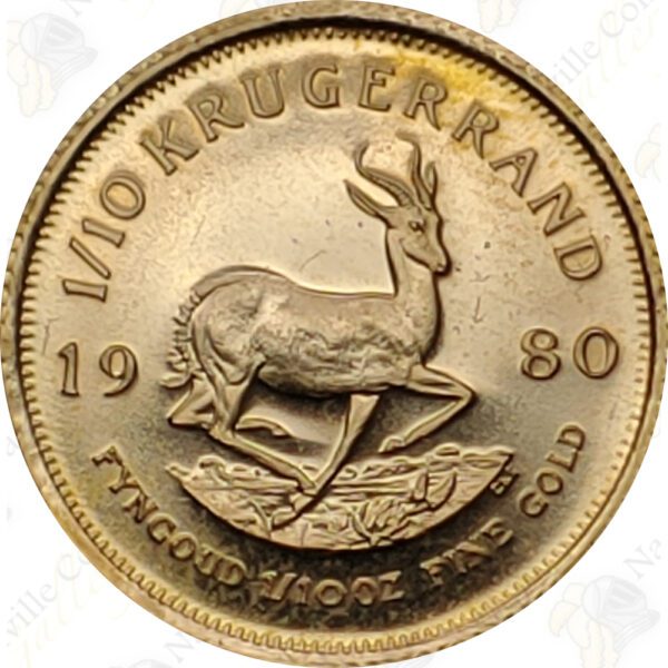 South Africa 1/10 oz gold Krugerrand