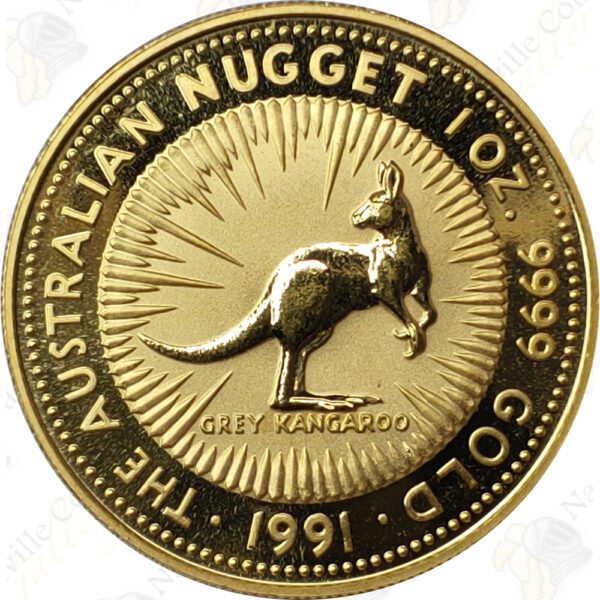 Australia 1 oz .9999 fine gold Nugget