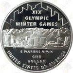 2002 Salt Lake Olympic Winter Games $1 Proof