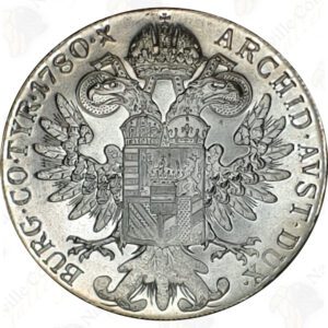 1780 (Restrike) Maria Theresa Thaler