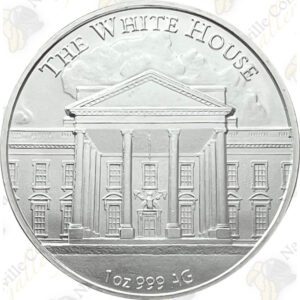 MAGA! DONALD TRUMP 1 OZ .999 FINE SILVER ROUND BY ELEMETAL