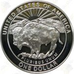 1999 Yellowstone Proof Silver Dollar