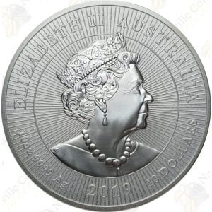 2019 Australia 2-oz Next Generation Silver Crocodile