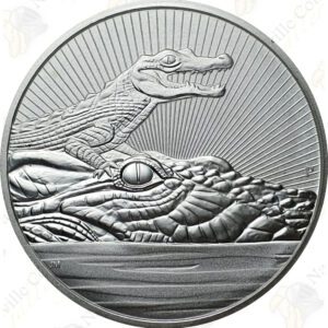 2019 Australia 2-oz Next Generation Silver Crocodile