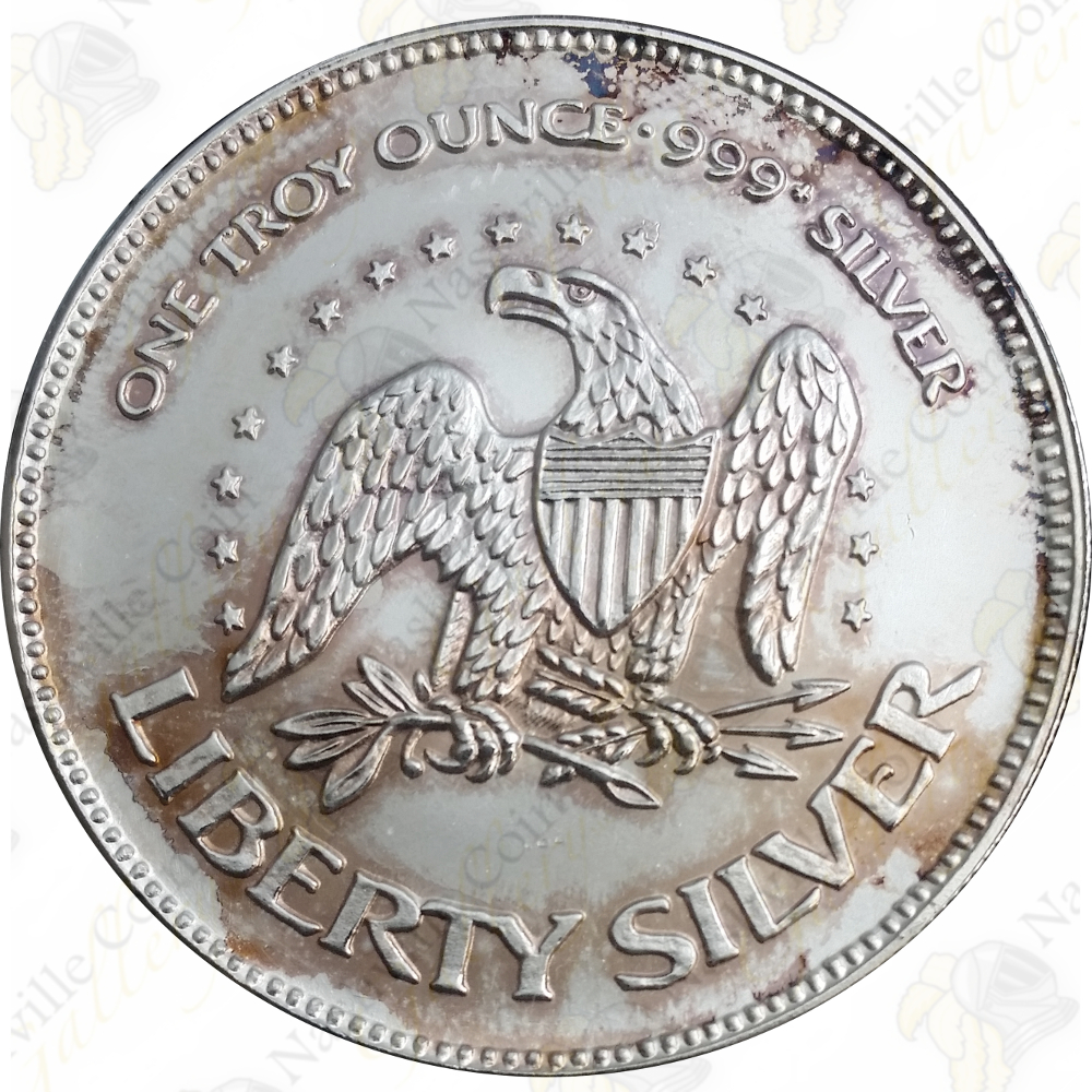 Generic 1 oz .999 Fine Silver Round - SKU 60501