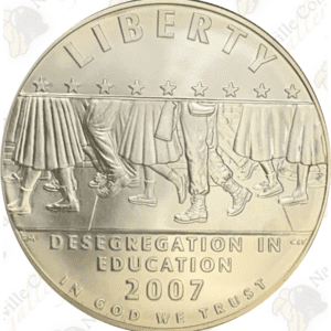 2007 Little Rock Desegregation Uncirculated Silver Dollar