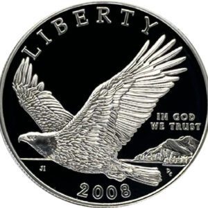 2008 Bald Eagle Commemorative Proof Silver Dollar