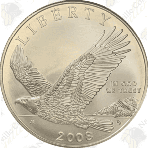 2008 Bald Eagle Uncirculated Silver Dollar