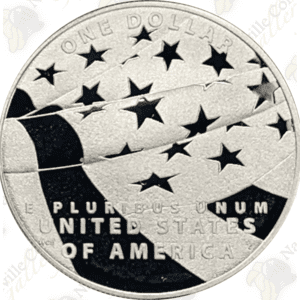 2012 Star Spangled Banner Proof Silver Dollar