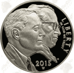 2015 March of Dimes Proof Silver Dollar