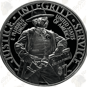 2015 US Marshals Proof Silver Dollar