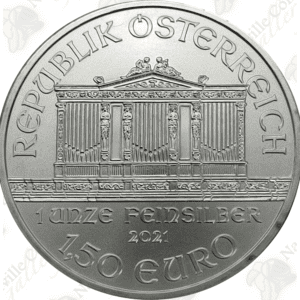 2021 Austria 1 oz Silver Philharmonic