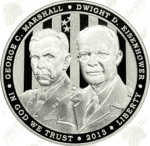 2013 5-Star Generals Proof Silver Dollar