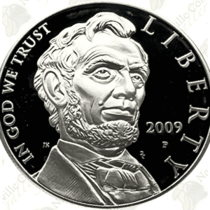 2009 Abraham Lincoln Commemorative Proof Silver Dollar