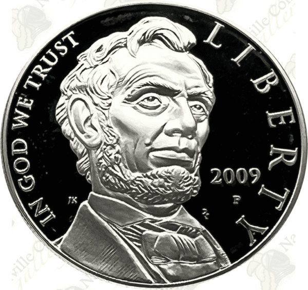 2009 Abraham Lincoln Commemorative Proof Silver Dollar