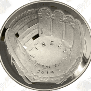 2014 Baseball Hall of Fame l Proof Silver Dollar