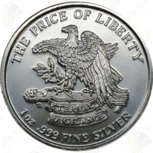 Don't Tread On Me - Eternal Vigilance 1 oz Silver Round