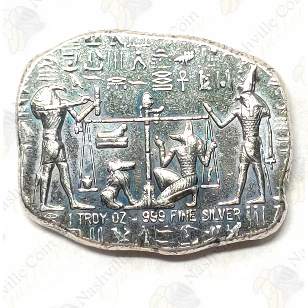 Monarch Egyptian 1 oz .999 fine silver round – SKU #60801