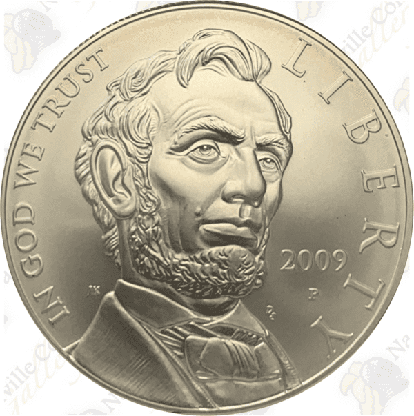 2009 Abraham Lincoln Uncirculated Silver Dollar