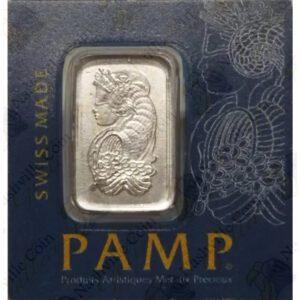 PAMP Fortuna 1 gram Platinum Bar (Carded)