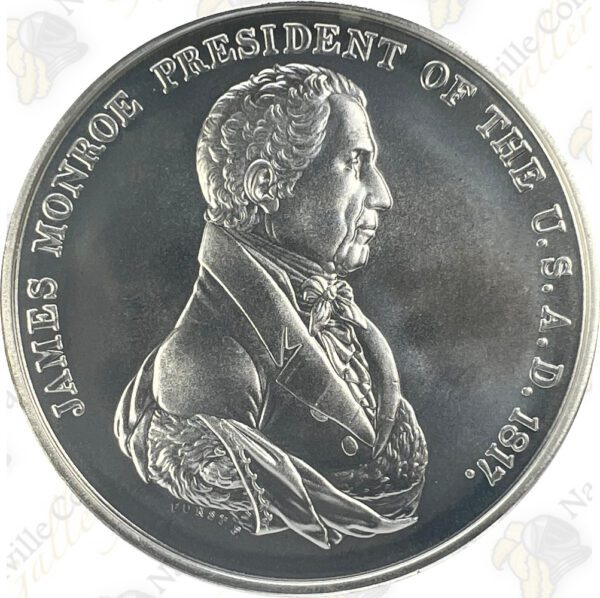 James Monroe 1 oz Silver Presidential Medal