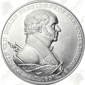 Martin Van Buren 1 oz Silver Presidential Medal