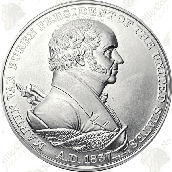 Martin Van Buren 1 oz Silver Presidential Medal