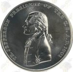 Thomas Jefferson 1 oz Silver Presidential Medal