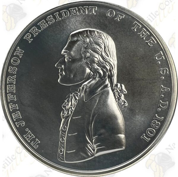 Thomas Jefferson 1 oz Silver Presidential Medal