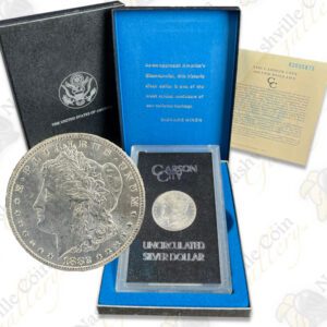 1882-CC GSA Morgan Silver Dollar w/box & COA