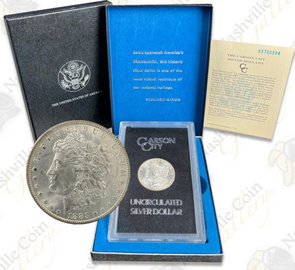 1883-CC GSA Morgan Silver Dollar