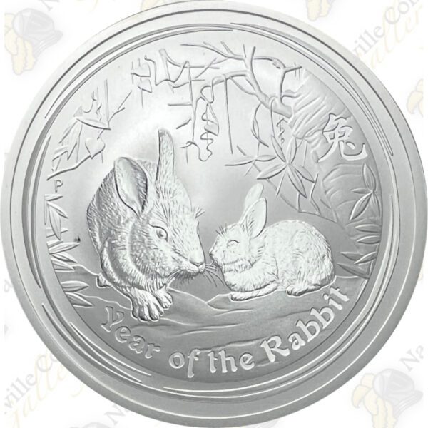 2011 Australia 2 oz Lunar Series 2 Year of the Rabbit