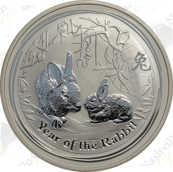 2011 Australia 1-oz Silver Year of the Rabbit
