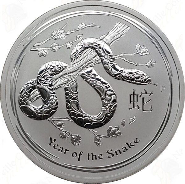 2013 Australia 2-oz Lunar Series 2 Year of the Snake