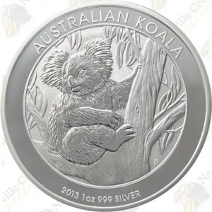 2013 Australian Koala – 1 ounce .999 Fine Silver