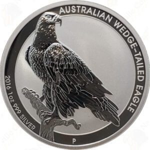 2016 Australia 1 oz .999 fine silver Wedge Tailed Eagle