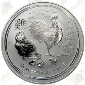 Australia Silver Lunar Series 2 (BU), 2008-2019